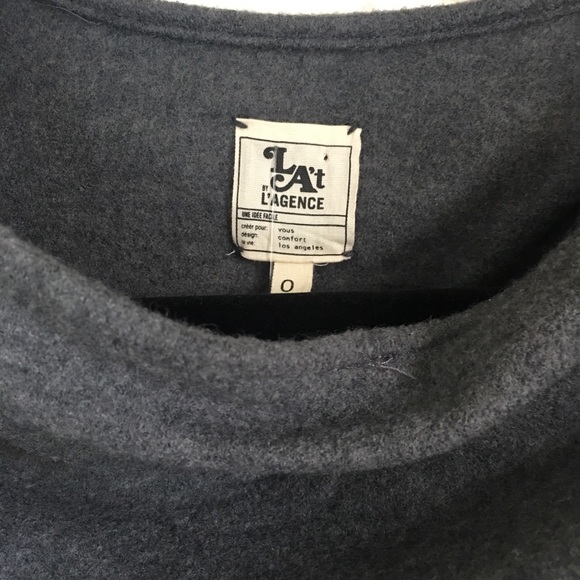 LA’T by L’Agence Sleeveless Drape Cowl Neck Dress - Picture 6 of 8